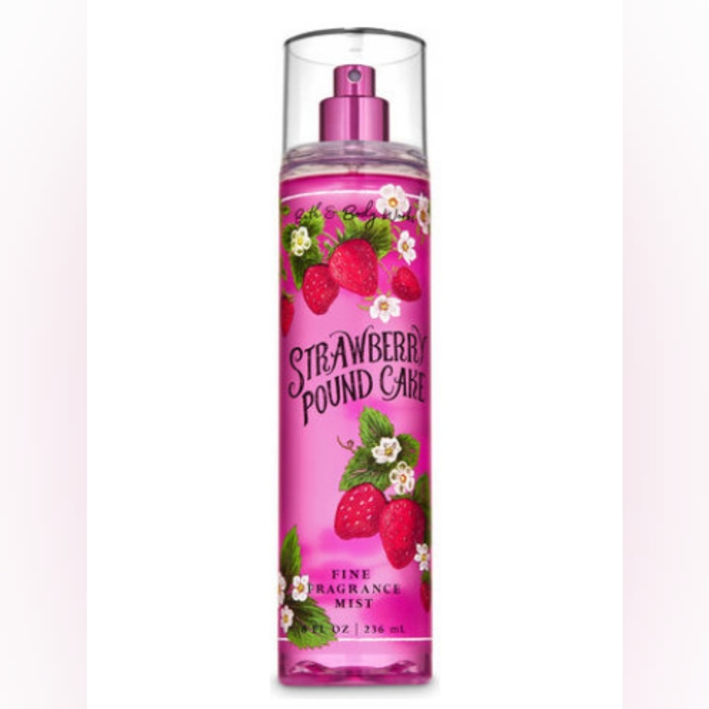 Bath and Body Works Strawberry Pound Cake Fine Fragrance Mist